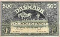 500 kroner 1939 - forside
